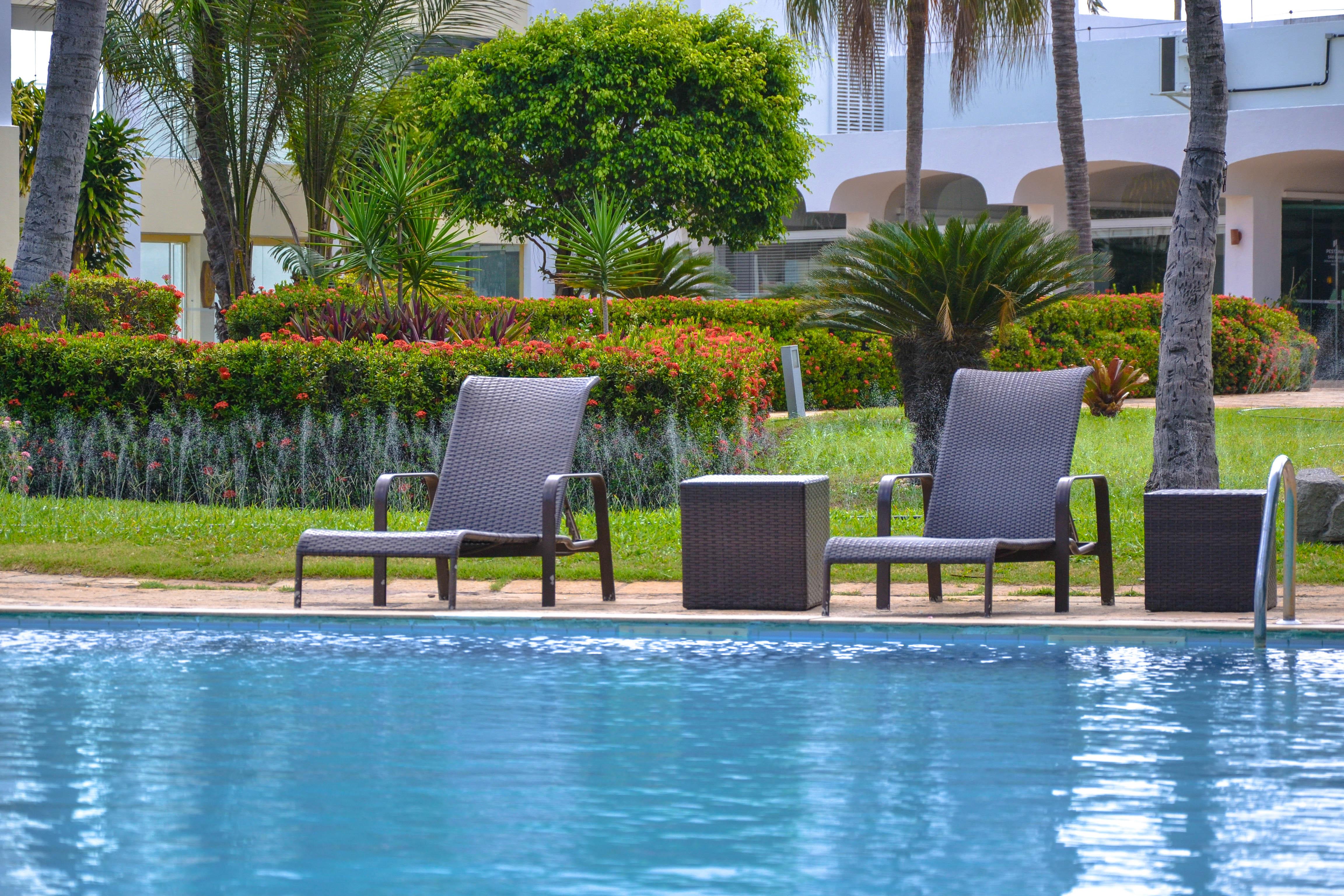 Отель Blue Tree Towers Sao Luis Экстерьер фото The swimming pool at the hotel